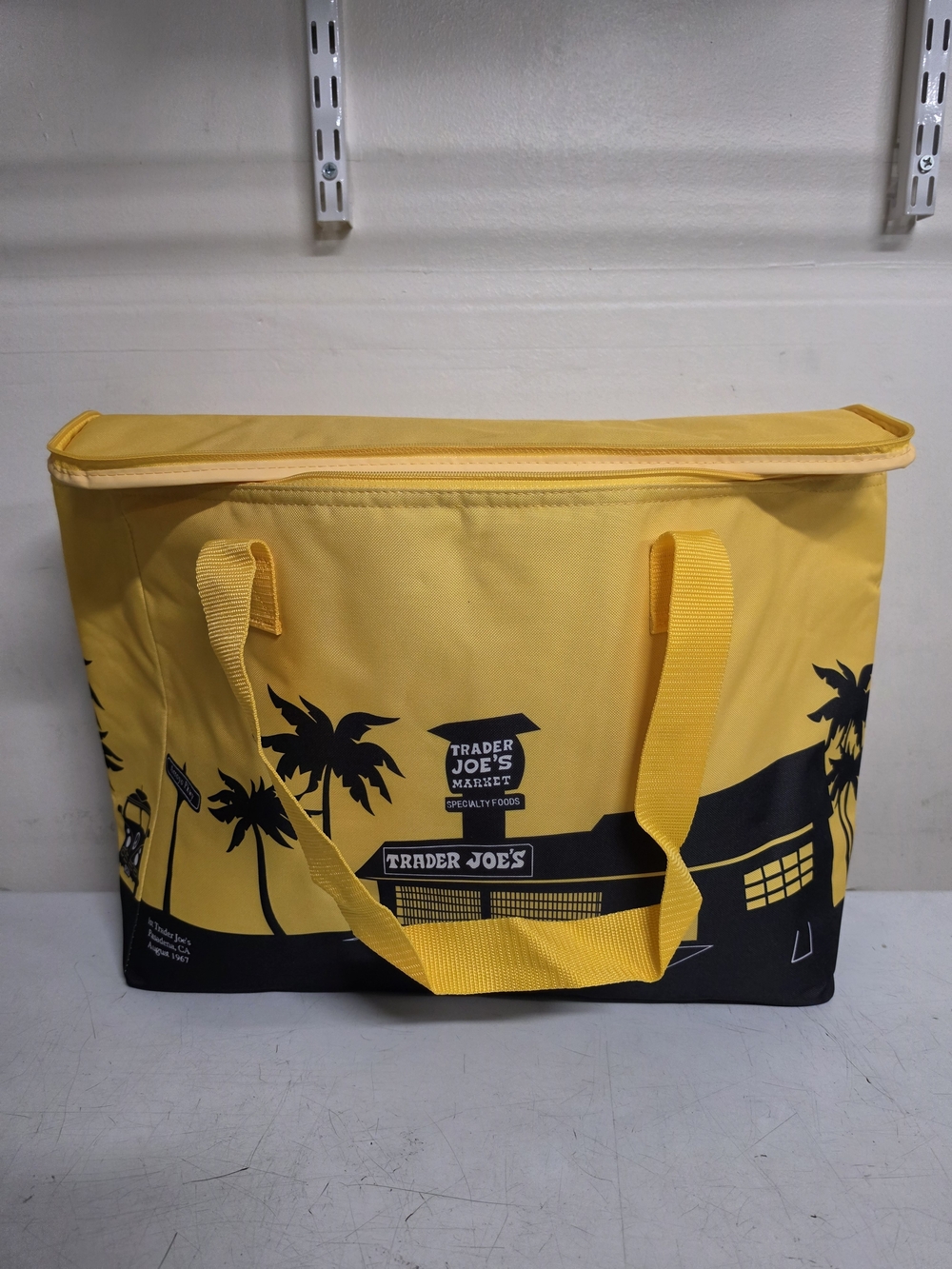Tradet Joes Yellow Insulated Tote Bag